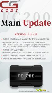 cgdi fc200 1.3.2.4 update
