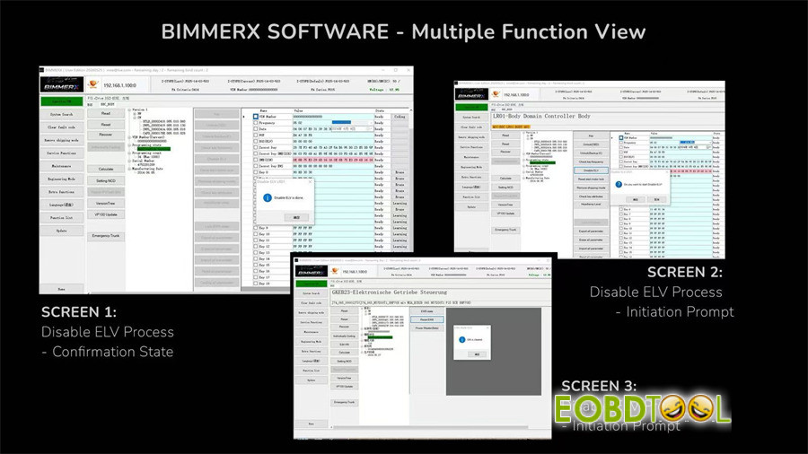 Diatronik BimmerX BMW Software 2