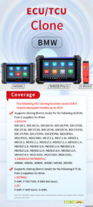 autel update bmw benz vw ecu tcu clone 2