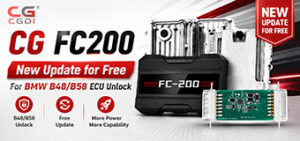 CG FC200 ECU Programmer free Update for BMW B48 B58 ECU Unlock