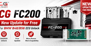 CG FC200 ECU Programmer free Update for BMW B48 B58 ECU Unlock