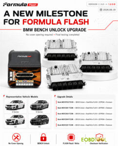 formulaflash unlock bmw bosch md1 mg1 ecu on bench 2