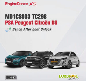 how to unlock psa md1cs003 ecu with enginedance x5 1