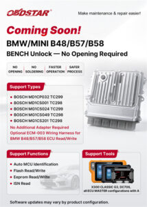 locked bosch md1 mg1 ecus read write on bench 2