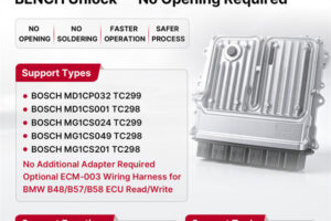 locked bosch md1 mg1 ecus read write on bench 2