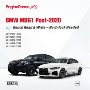 locked bosch md1 mg1 ecus read write on bench 3