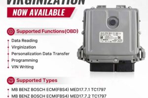 obdstar now supports mercedes benz fbs4 ecm virginization via obd