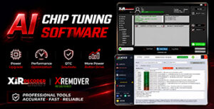 xremover ai chip tuning software starter version for stage1 stage2 dtc egr flap tva off hardcut adblue off 5 files each day