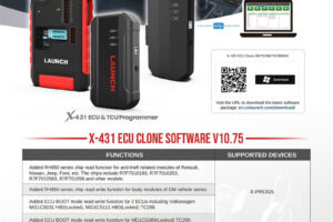 Launch X431 X Prog5 Update Locked BMW MD1 MG1 ECUs