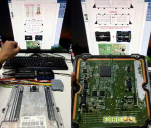 how to boot glitch unlock 2020 encrypted md1cs089 ecu with cg fc200 3