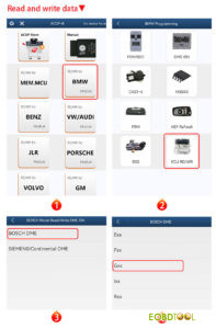 yanhua acdp2 read write locked bmw b48 b58 4
